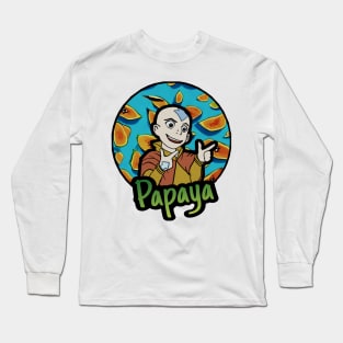 Papaya Long Sleeve T-Shirt